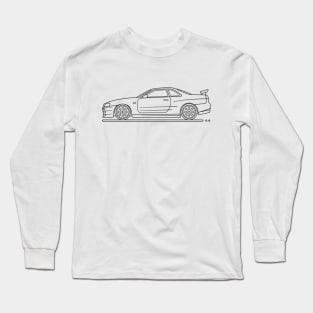 R34 B Long Sleeve T-Shirt